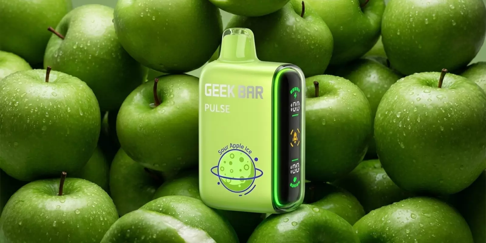 Sour Apple Geek Bar: Crisp, Tangy Flavor in Every Puff